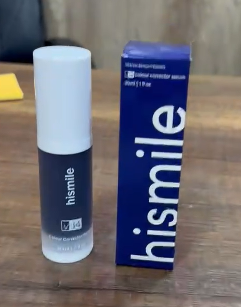 hismile مبيض الاسنان البنفسجي الاصلي